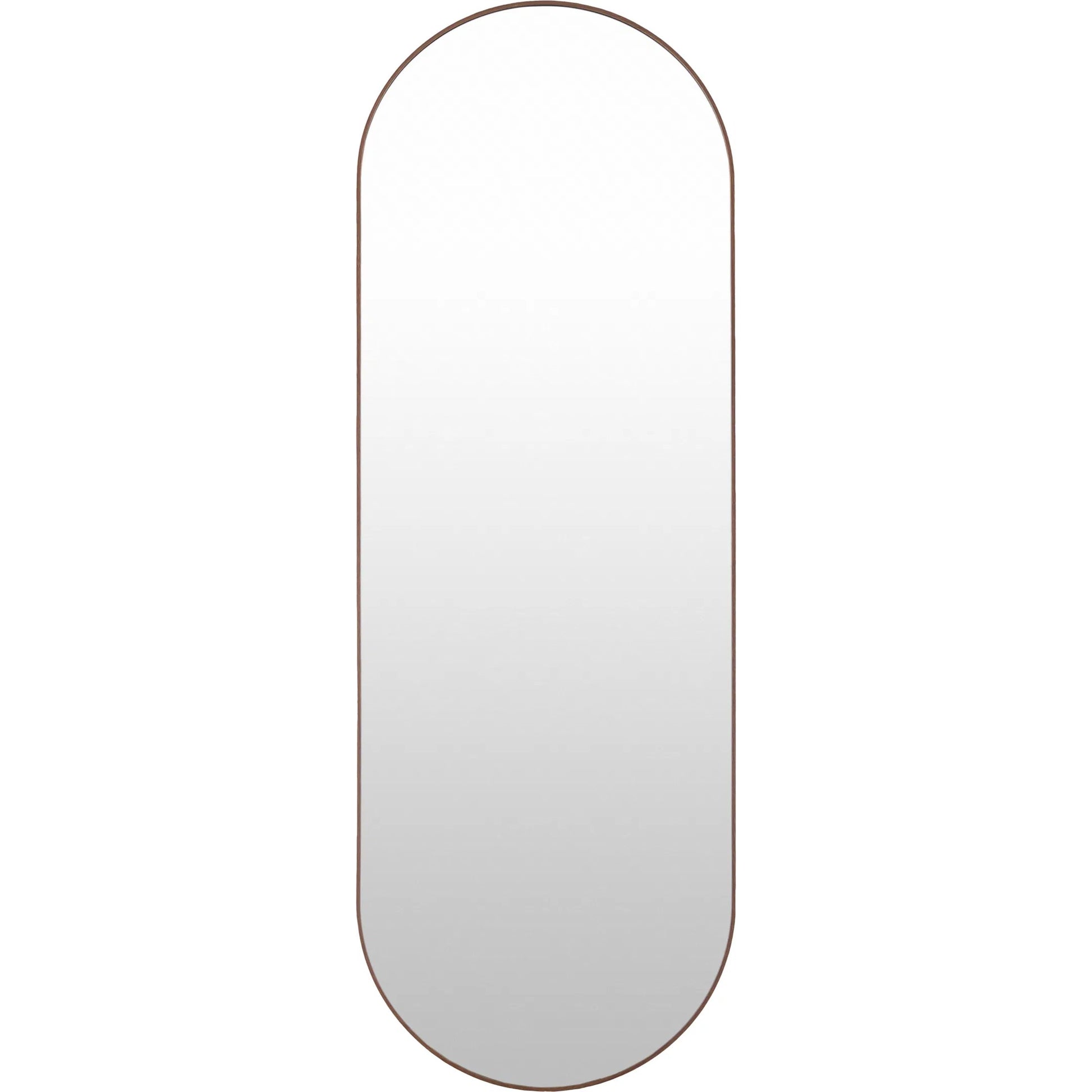 Aranya Vertical Accent Mirror by Livabliss in natural. Made from aluminum in a transitional style.