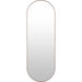 Aranya Vertical Accent Mirror by Livabliss in natural. Made from aluminum in a transitional style.
