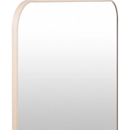 Aranya Wall Mirror 37207 by Livabliss in natural. Made from aluminum in a transitional style.