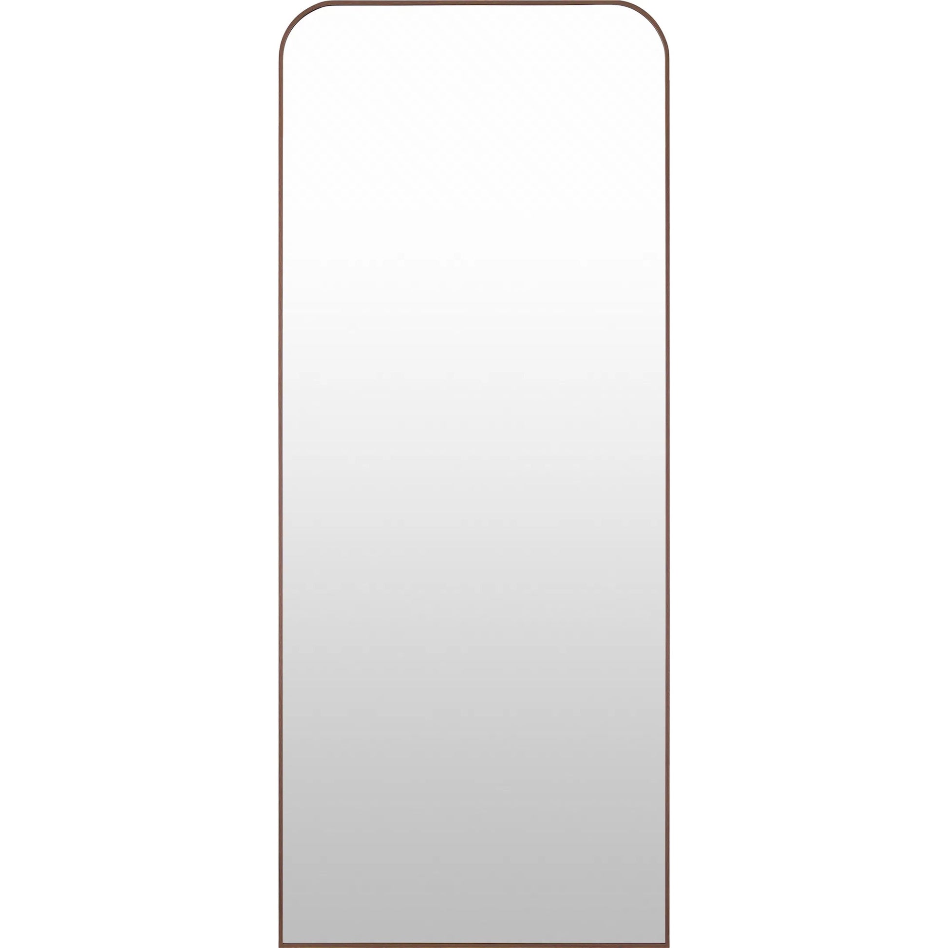 Aranya Full Length Mirror Wall Decor by Livabliss in natural. Made from aluminum in a unique style.