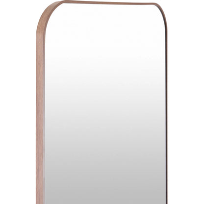 Aranya Full Length Mirror Wall Decor by Livabliss in natural. Made from aluminum in a unique style.