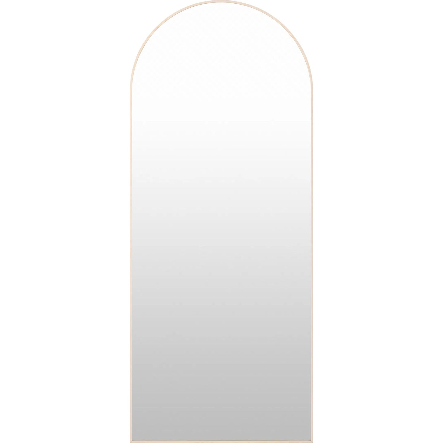 001 SI-2245511 | Primary Silo | Aranya Full-Length Mirror Wall Decor by Livabliss in natural. Made from aluminum in a modern style.