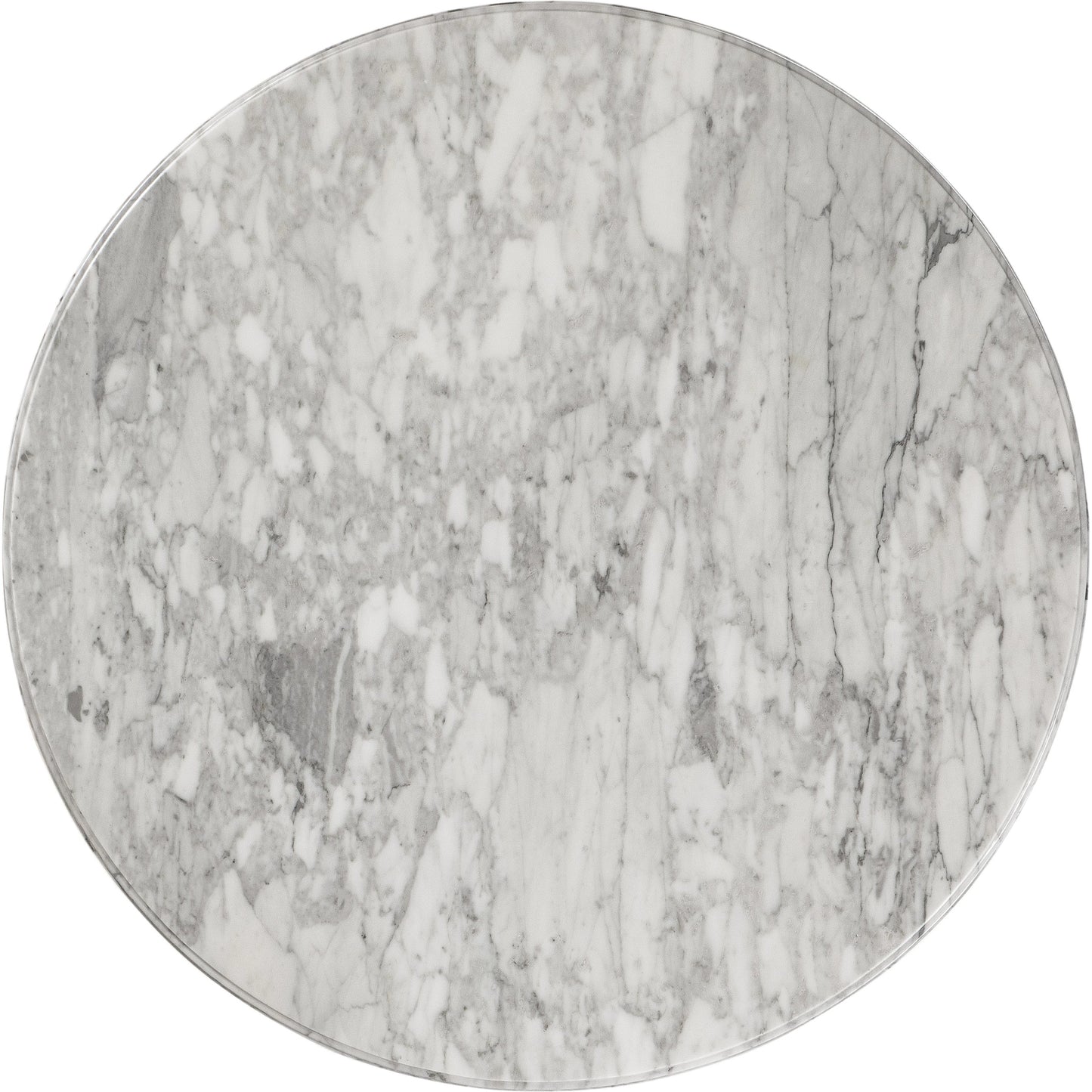 004 SI-2028977 | Additional Silo | Charleston Bistro Table by Hooker Furniture in garden gate black. Made from resin with veneered carrara stone in a modern style.