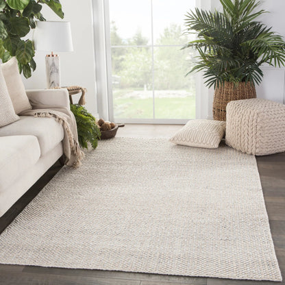 Rebecca RBC05 Indoor/Outdoor Rug by Jaipur Living in tan, gray. Made from 100% pet yarn in a unique style.