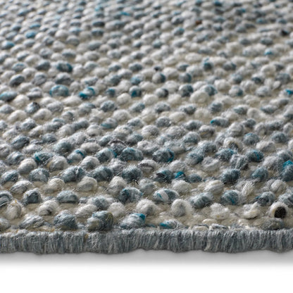 Rebecca RBC08 Indoor/Outdoor Rug by Jaipur Living in blue, white. Made from 100% pet yarn in a unique style.