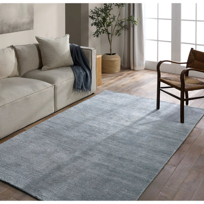 Rebecca RBC12 Indoor/Outdoor Rug by Jaipur Living in blue. Made from 100% pet yarn in a unique style.