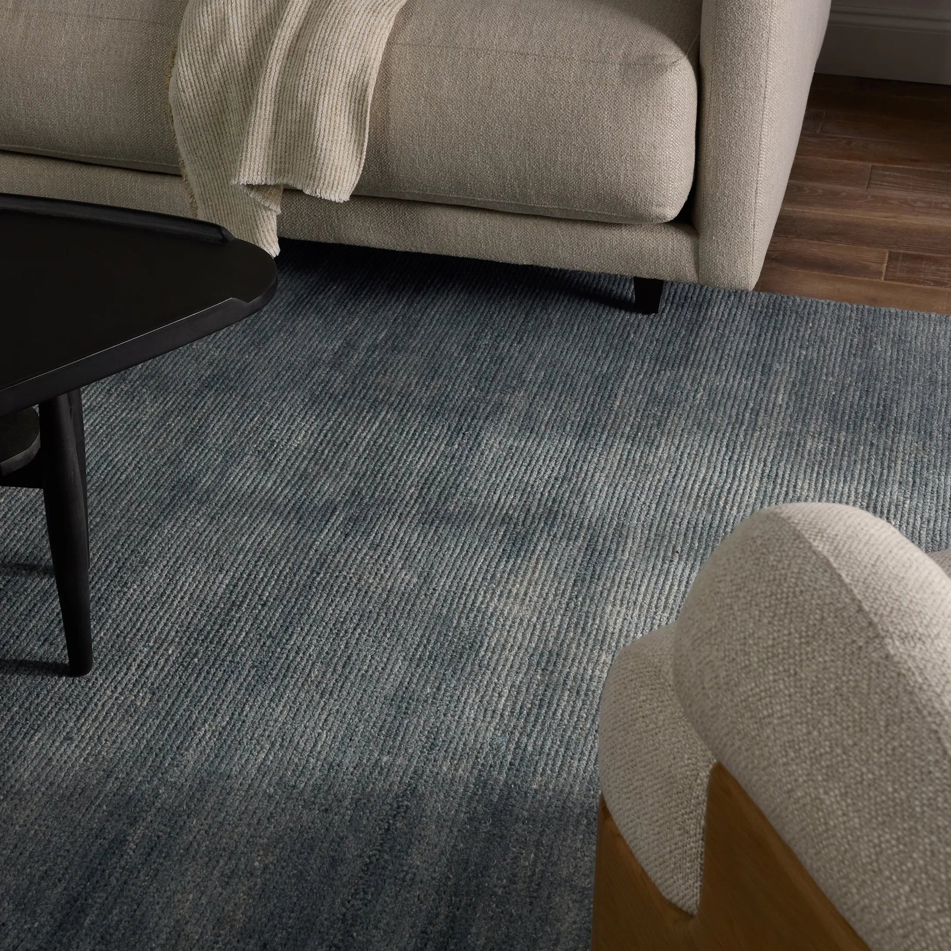 Rebecca RBC12 Indoor/Outdoor Rug by Jaipur Living in blue. Made from 100% pet yarn in a unique style.