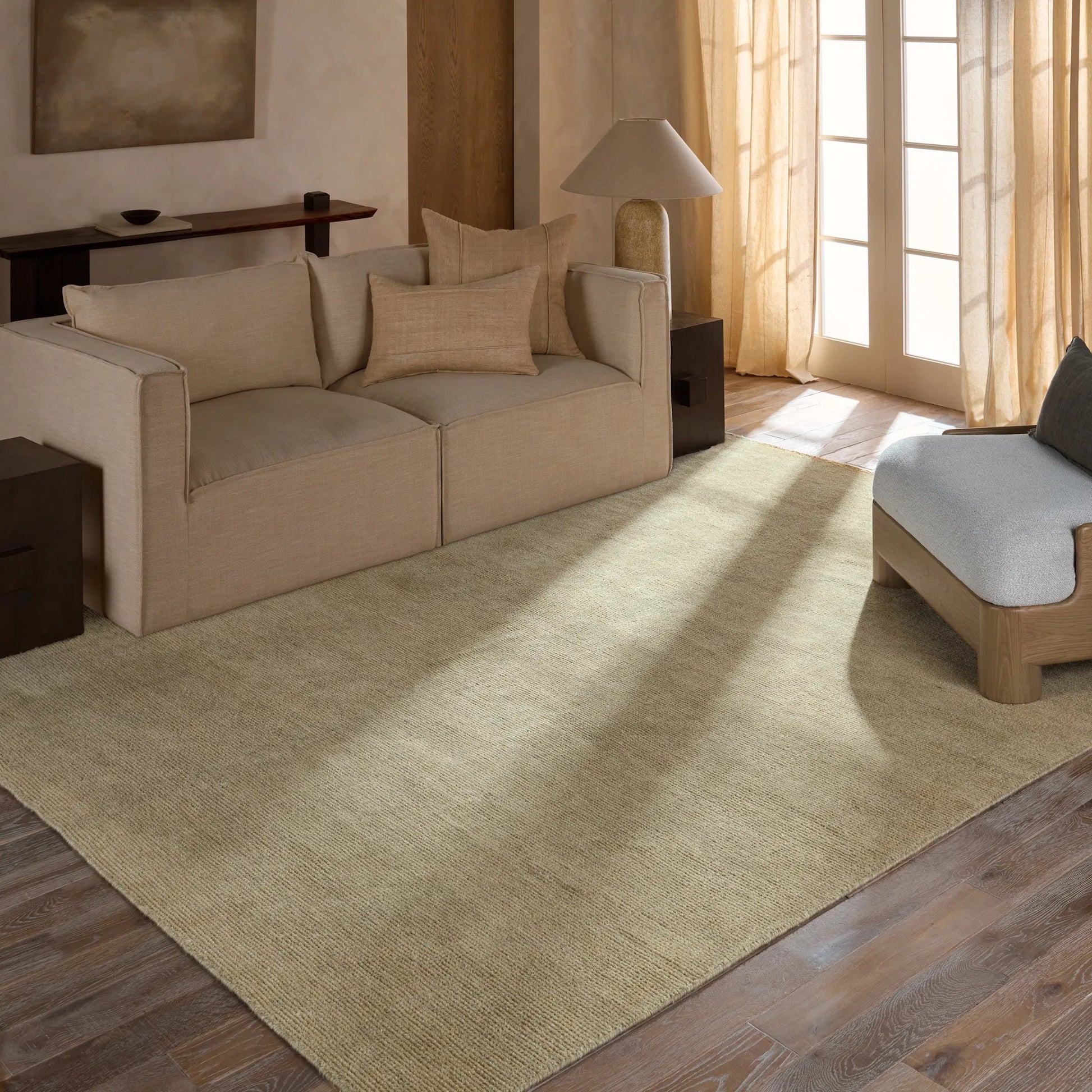 Rebecca RBC14 Indoor/Outdoor Rug by Jaipur Living in yellow. Made from 100% pet yarn in a unique style.