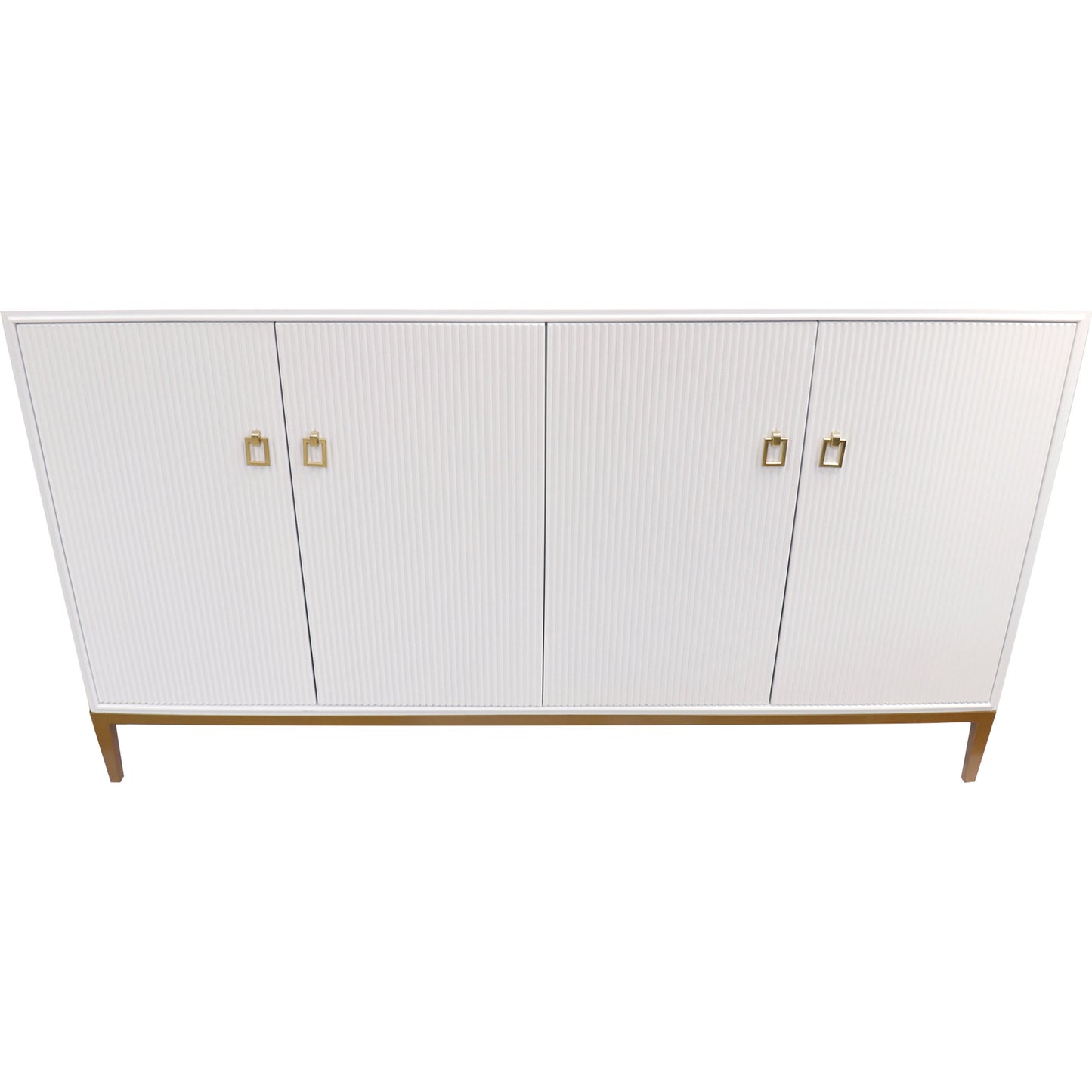 014 SI-2030376 | Additional Silo | Victoria 4-Door Sideboard by Pasargad Home in ivory. Made from wood, metal in a modern style.