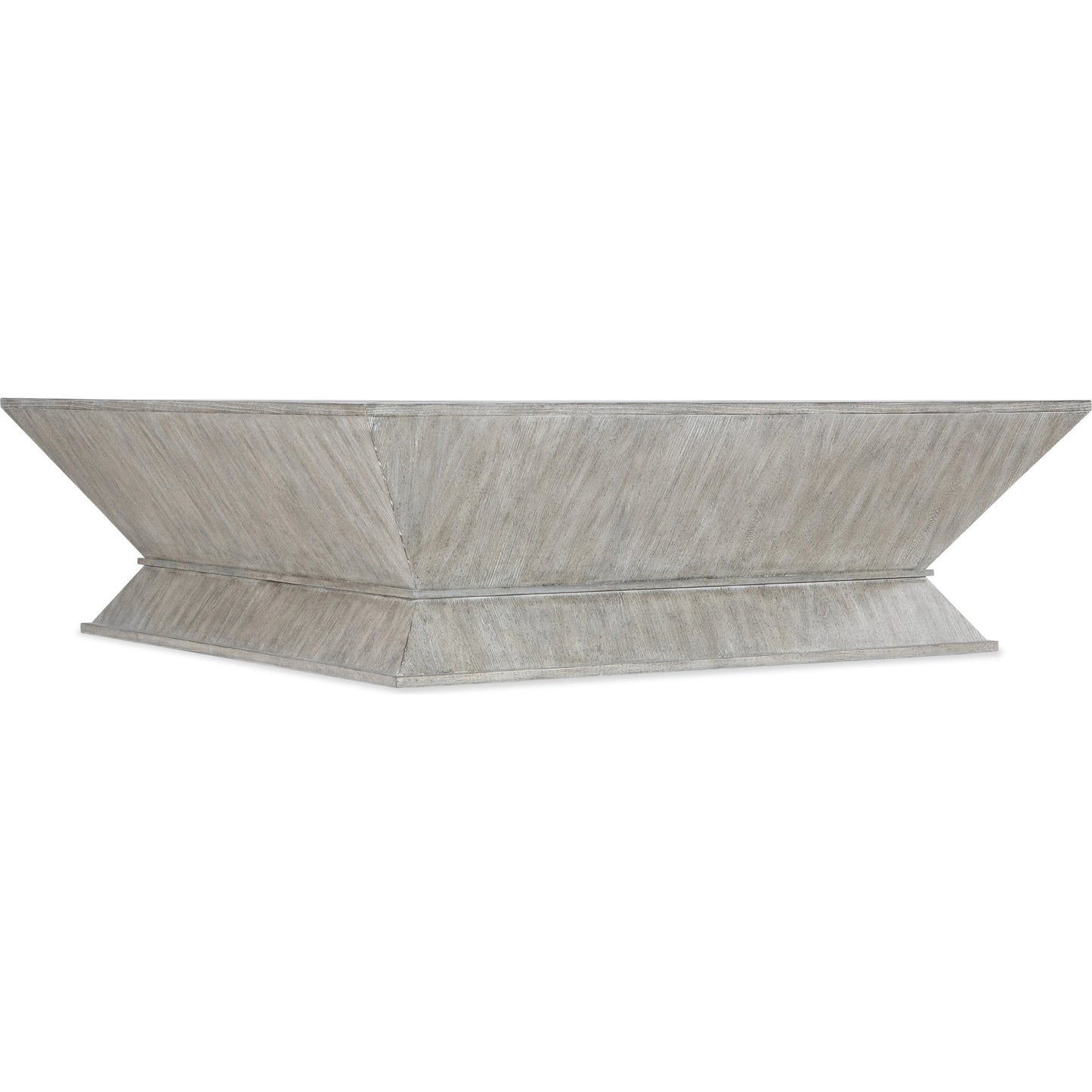 001 SI-2028929 | Primary Silo | Melange Korena Square Cocktail Table by Hooker Furniture in gray. Made from elm veneers, resin in a modern style.
