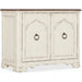 Americana Two-Door Nightstand by Hooker Furniture. Made from oak veneers with solid-wood edge top in a cottage & farmhouse style.