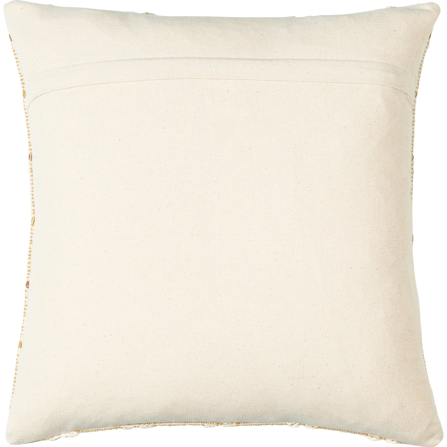 002 SI-1915758,SI-1915759,SI-1915760,SI-1915761 | Additional Silo | Rochester Pillow - 15097 by Surya in white, light beige, brown. Made from front: 100% cotton, back: 100% cotton in a modern style.