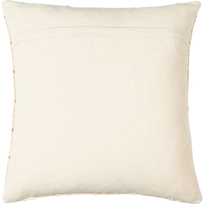 Rochester Pillow - 15097 by Surya in off-white, pearl, desert tan, beige. Made from front: 100% cotton, back: 100% cotton in a modern style.