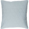 Silver Gray, Silver / Down Feather / 18" x 18"