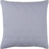 Medium Gray, Silver / Down Feather / 18" x 18"