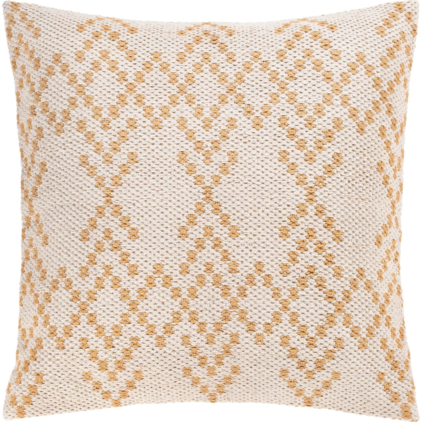 001 S-348242,S-348243 | Primary Silo | Ryder Pillow - 37743 by Livabliss in cream, wheat, white. Made from 100% cotton in a eclectic & global style.