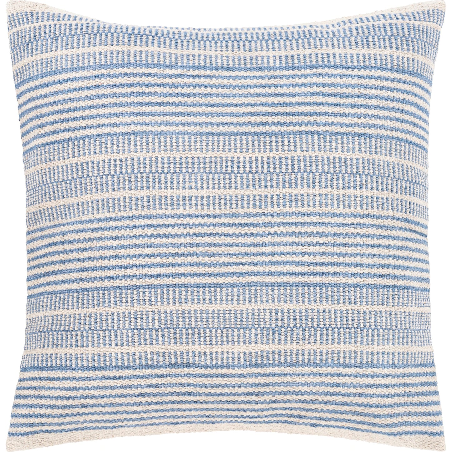 001 S-348238,S-348239 | Primary Silo | Ryder Pillow - 36921 by Livabliss in bright blue, cream, white. Made from 100% cotton in a coastal style.