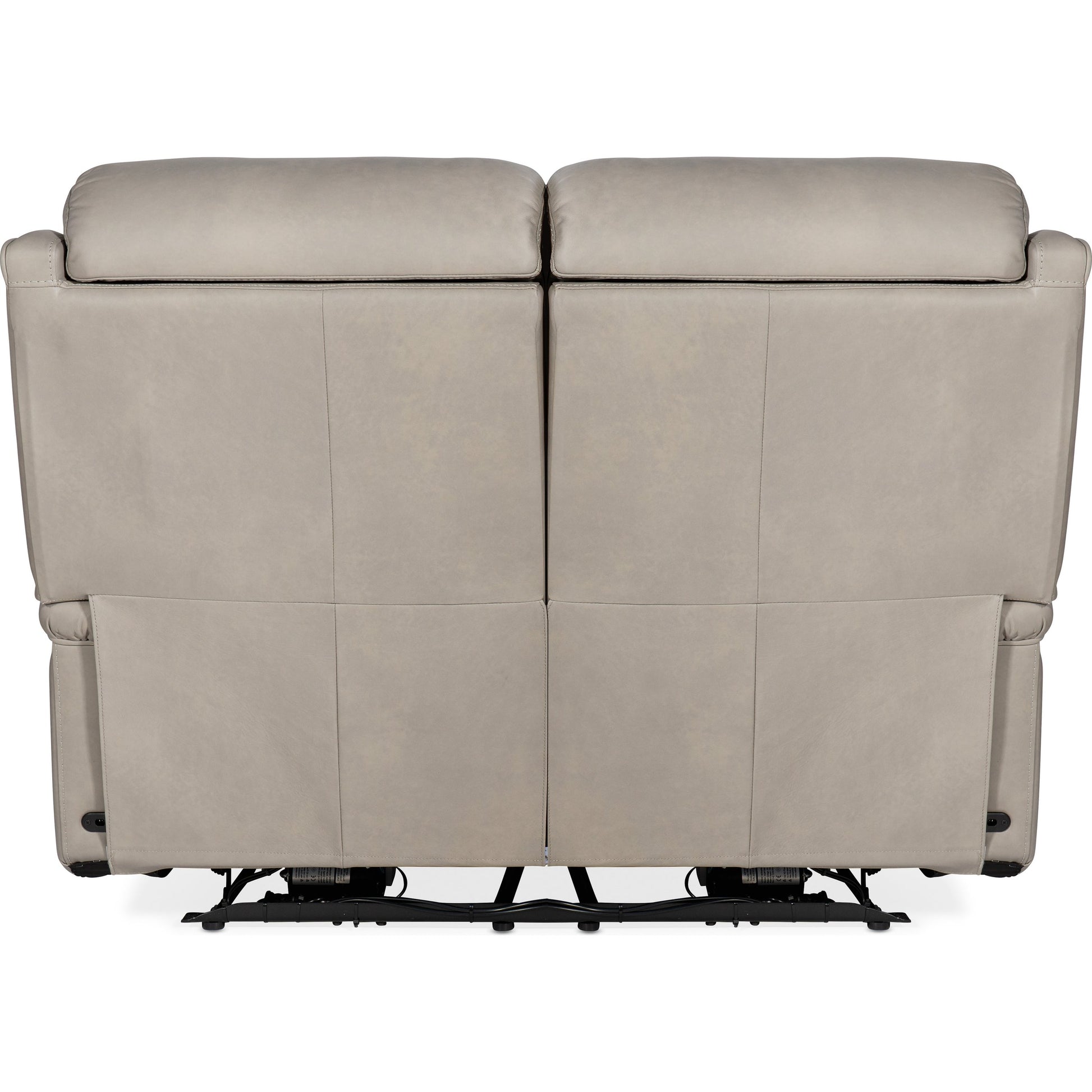 Rhea Zero Gravity Power Loveseat by Hooker Furniture. Made from leather in a traditional style.