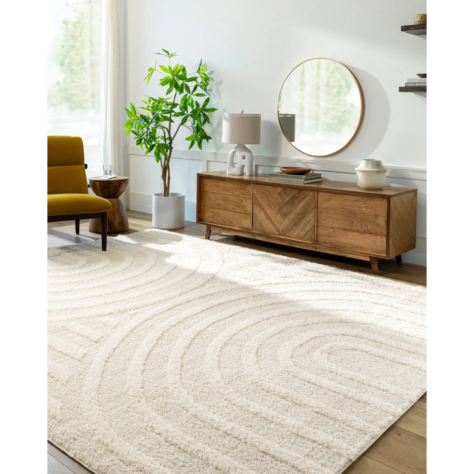 Rodos RDO-2328 Rug by Livabliss in beige, white. Made from polyester in a unique style.