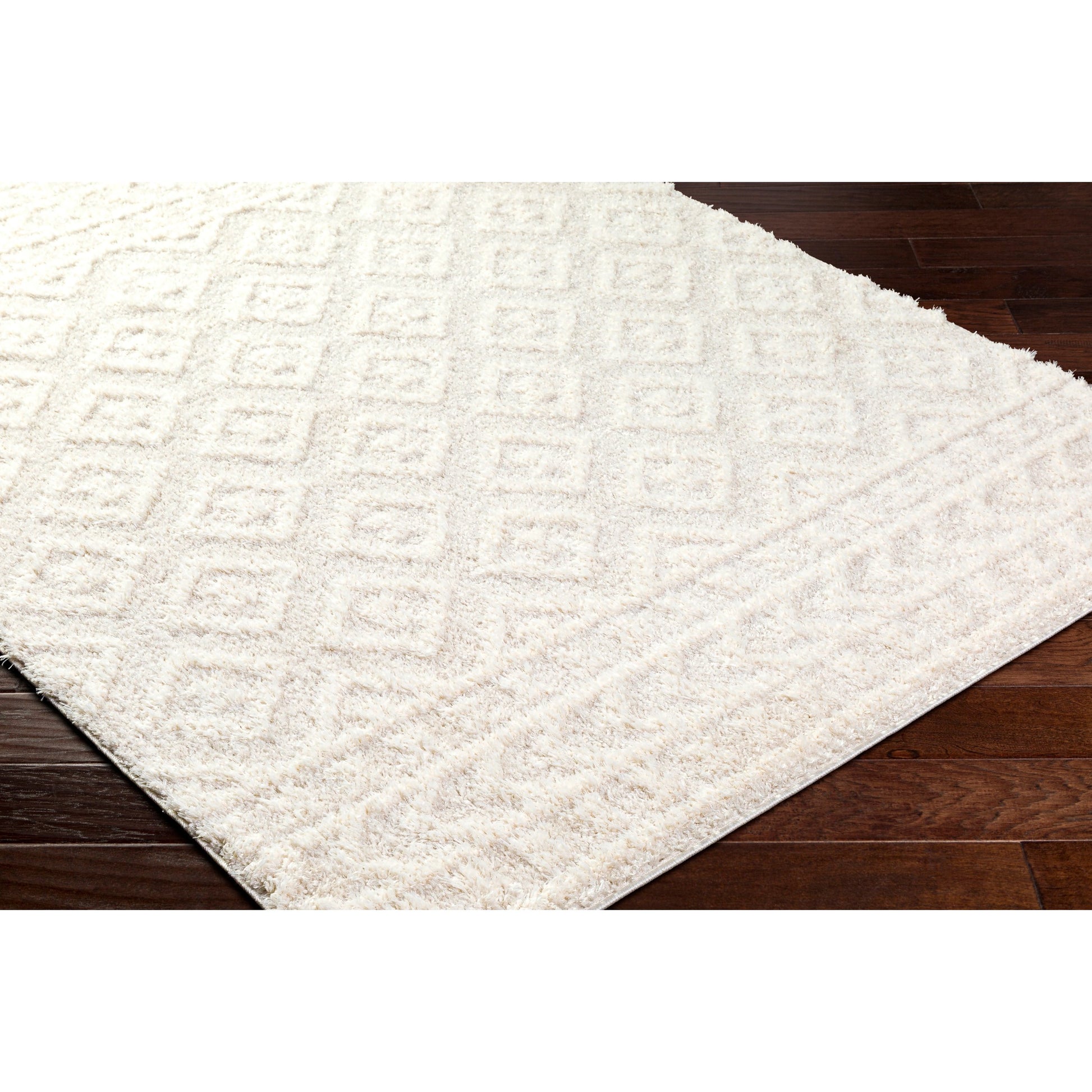 Rodos Rug - 489058 by Livabliss in beige, white. Made from face: 100% polyester, warp: 100% polypropylene in a unique style.