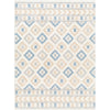 Beige, Ivory, Denim, Light Gray / 5'3" x 7'