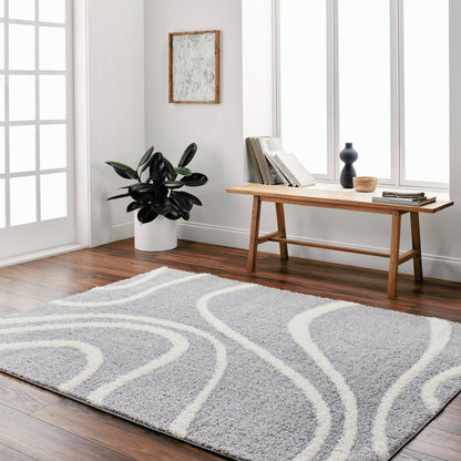 Rodos Rug - 489061 by Livabliss in beige, white. Made from polyester in a unique style.