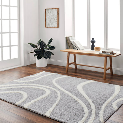 Rodos Rug - 489061 by Livabliss in beige, white. Made from polyester in a unique style.