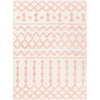 Beige, Light Pink / 5'3" x 7'