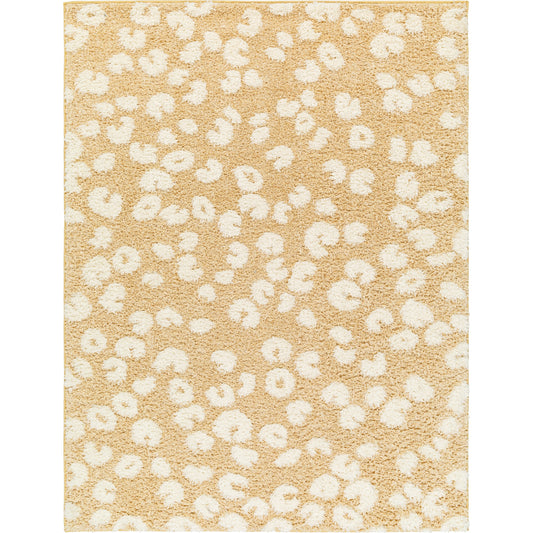Rodos Rug - 32883 by Livabliss in mustard, white. Made from main: 100% polyester in a unique style.