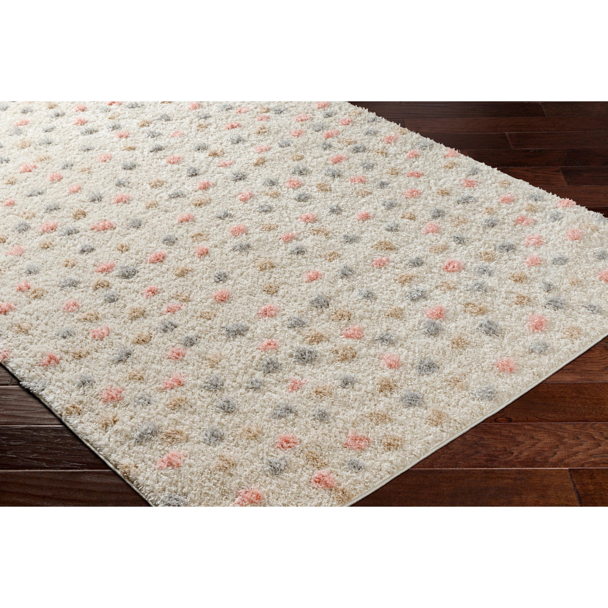 Rodos Rug - 32884 by Livabliss in beige, light slate, mustard, light pink. Made from main: 100% polyester in a unique style.