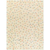 Beige, Light Slate, Mustard, Light Pink / 5'3" x 7'