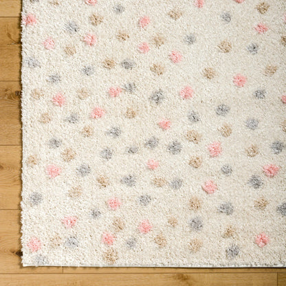 Rodos Rug - 32884 by Livabliss in beige, light slate, mustard, light pink. Made from main: 100% polyester in a unique style.