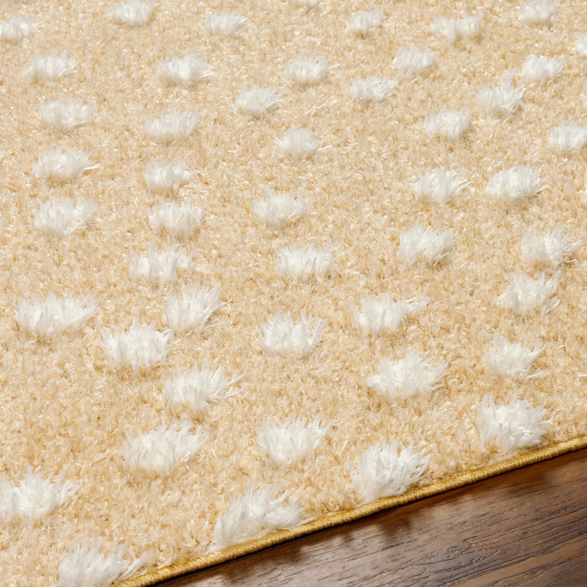 Rodos Rug - 32884 by Livabliss in beige, light slate, mustard, light pink. Made from main: 100% polyester in a unique style.
