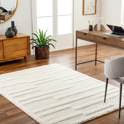 Rodos Rug - 32885 by Livabliss in beige, white. Made from main: 100% polyester in a unique style.