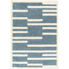 Blue, Beige / 5'3" x 7'
