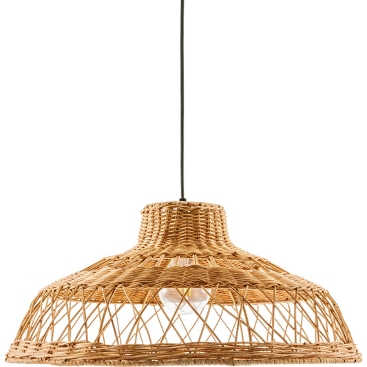 Radiant Pendant - 500600 by Livabliss in fixture: dark brown, cord: black and paintedpaintedcoloredpainted. Made from rattan in a cottage & farmhouse style.
