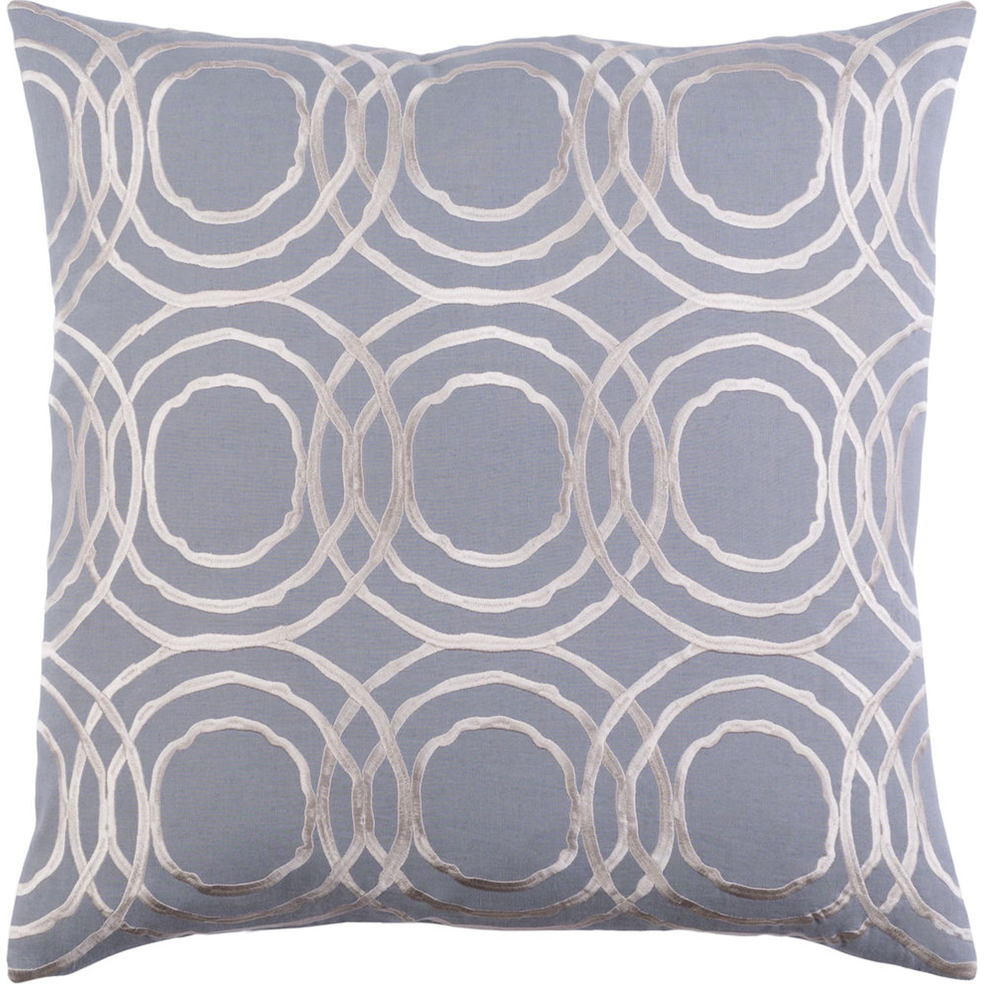 Ridgewood Indoor/Outdoor Pillow by Surya. Made from 55% linen, 45% cotton in a modern style.