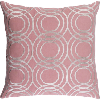 Ridgewood Indoor/Outdoor Pillow by Surya. Made from 55% linen, 45% cotton in a modern style.