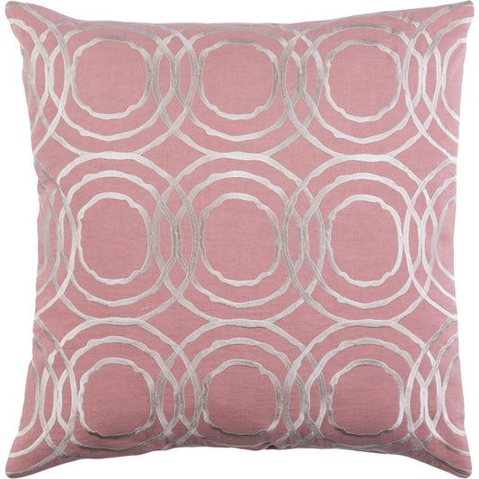 Ridgewood Indoor/Outdoor Pillow by Surya. Made from 55% linen, 45% cotton in a modern style.