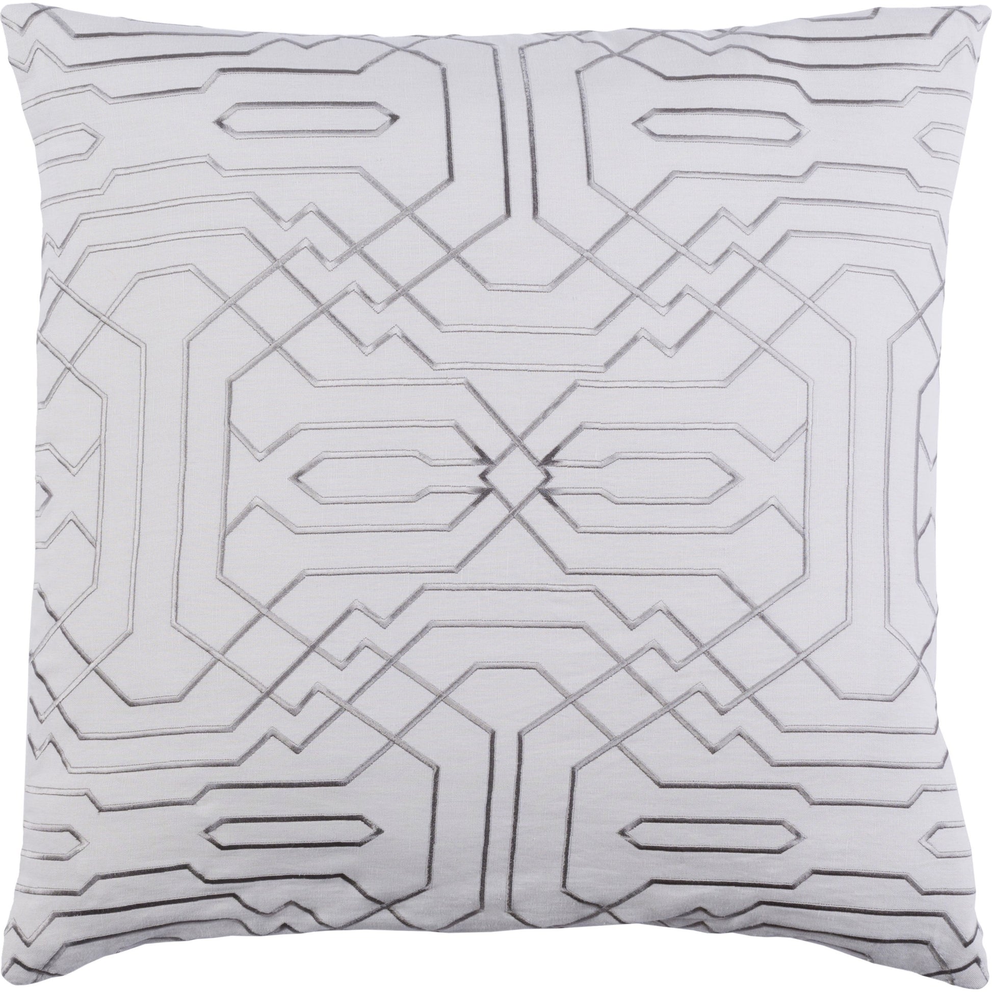 Ridgewood Indoor/Outdoor Pillow by Surya. Made from 55% linen, 45% cotton in a modern style.