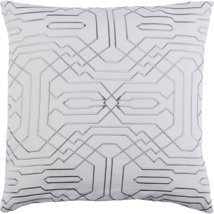 Ridgewood Indoor/Outdoor Pillow by Surya. Made from 55% linen, 45% cotton in a modern style.