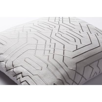 Ridgewood Indoor/Outdoor Pillow by Surya. Made from 55% linen, 45% cotton in a modern style.