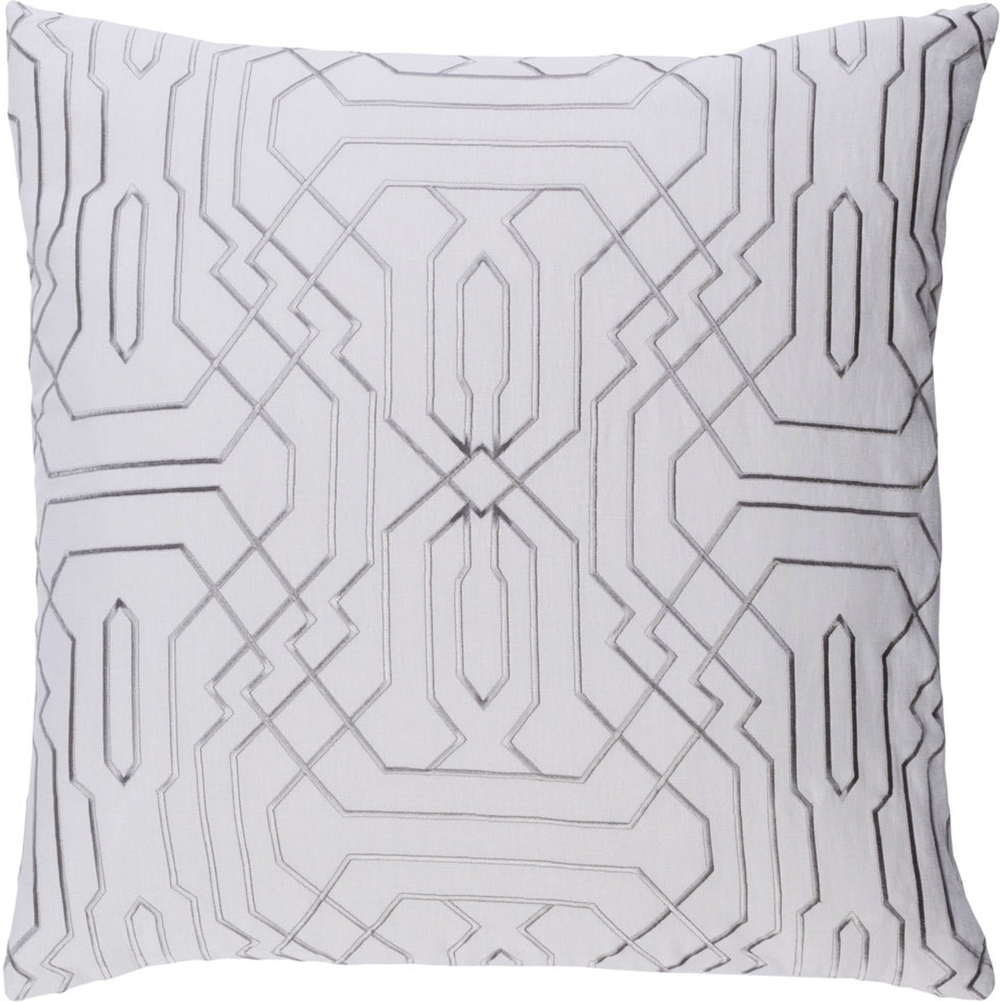 Ridgewood Indoor/Outdoor Pillow by Surya. Made from 55% linen, 45% cotton in a modern style.