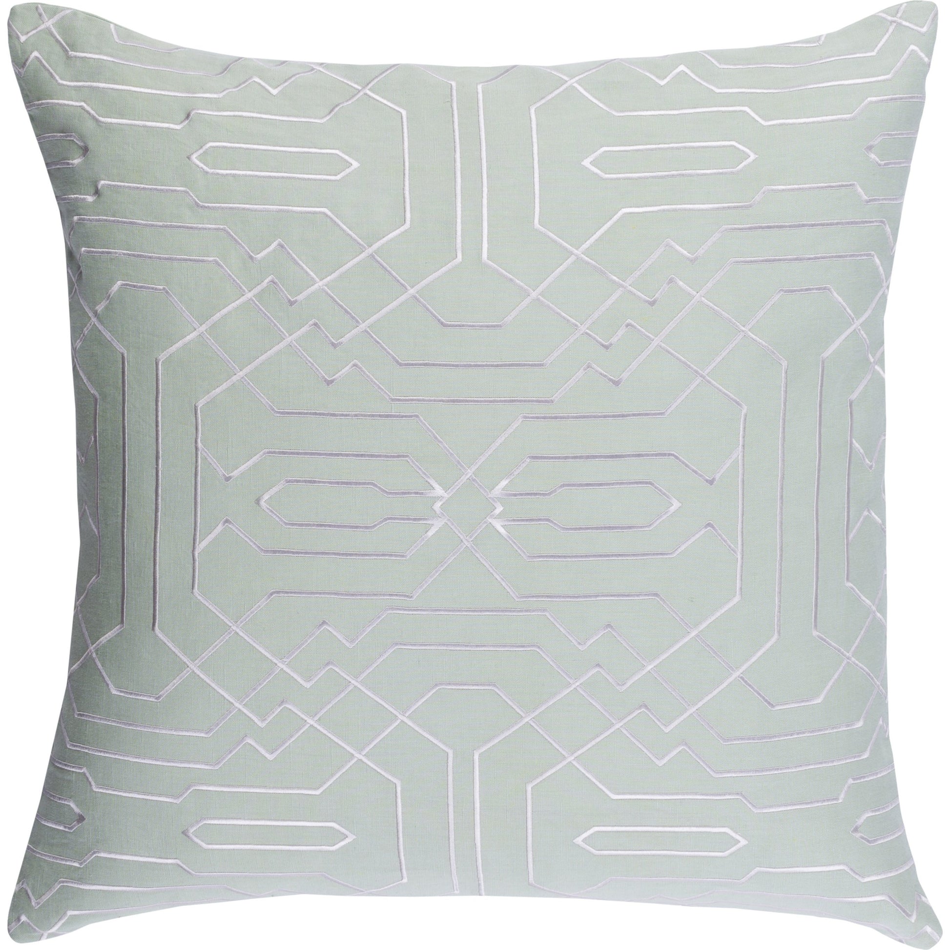 Ridgewood Indoor/Outdoor Pillow by Surya. Made from 55% linen, 45% cotton in a modern style.
