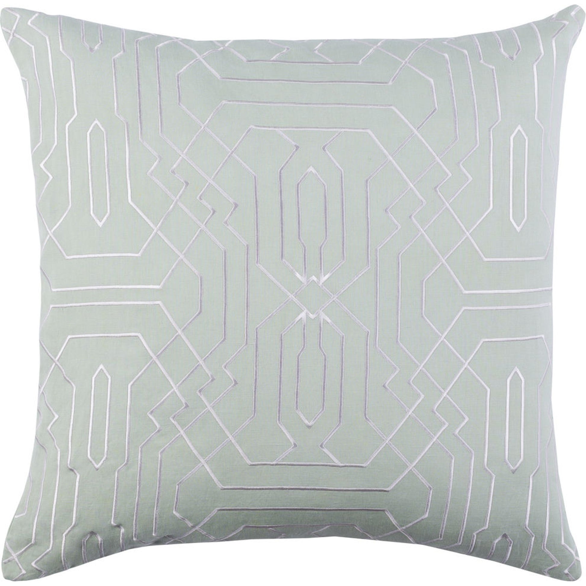 Ridgewood Indoor/Outdoor Pillow by Surya. Made from 55% linen, 45% cotton in a modern style.