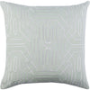 Mint, White / Down Feather / 18" x 18"