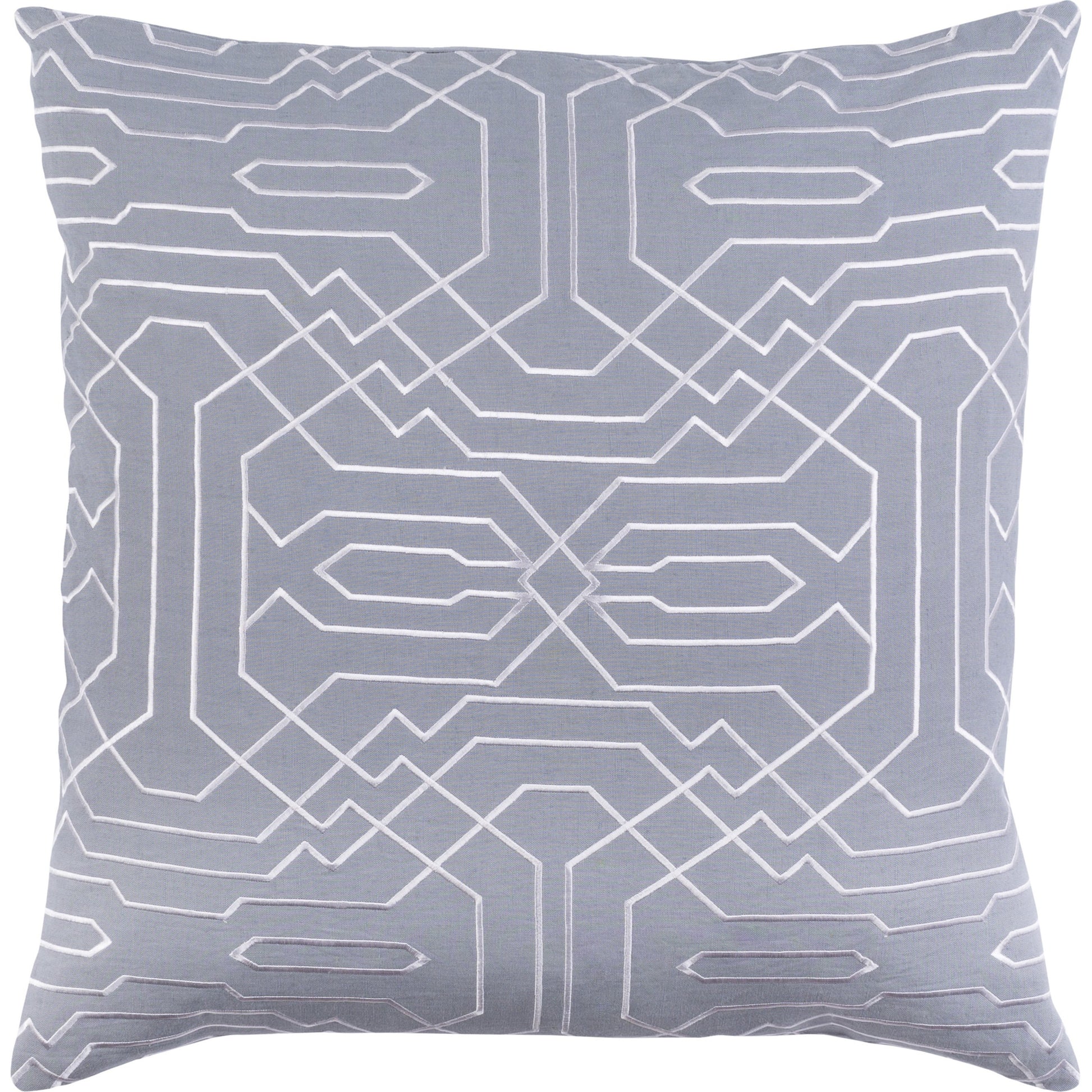 Ridgewood Indoor/Outdoor Pillow by Surya. Made from 55% linen, 45% cotton in a modern style.