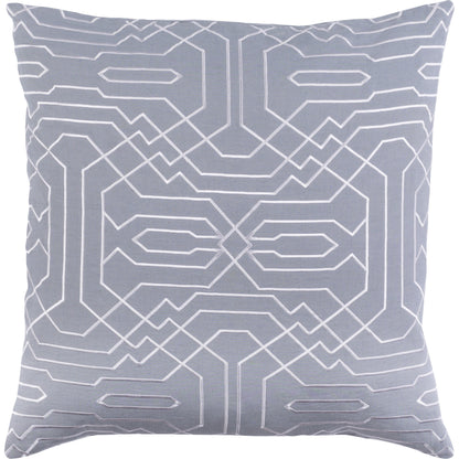 Ridgewood Indoor/Outdoor Pillow by Surya. Made from 55% linen, 45% cotton in a modern style.