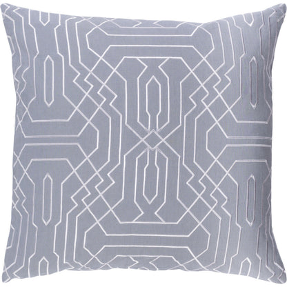 Ridgewood Indoor/Outdoor Pillow by Surya. Made from 55% linen, 45% cotton in a modern style.