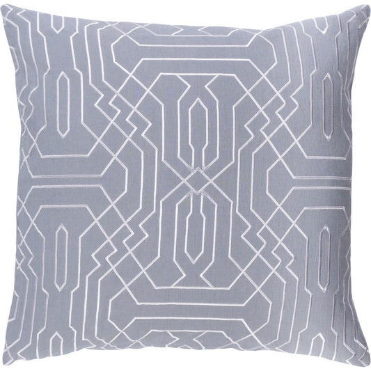 Ridgewood Pillow - 33605 by Surya. Made from 55% linen, 45% cotton in a modern style.